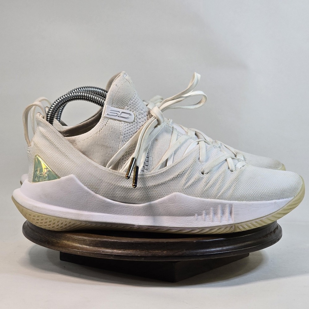Under Armour Curry 5 Shoes Mens Size 7.5‎ Basketball Unleash Chaos 3021708-100